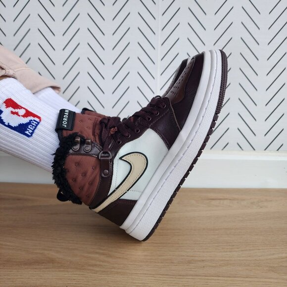 ⭐Rare Nike Air Jordan 1 Acclimate Womens Shoes Sz 7.5 Brown Sneakers DC7723-200⭐ - Picture 9 of 9